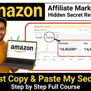 Amazon Affiliate Marketing With My Copy-Paste Blueprint Course